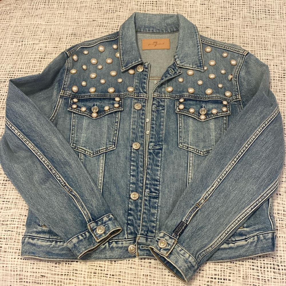 Jean jacket worn once
